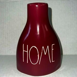 NWOT Burgundy HOME Vase by RAE DUNN